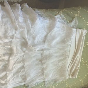 Women White skirt